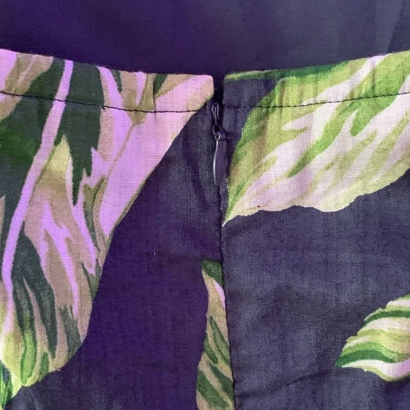 NWOT Tropical Ann Taylor Blue and Green Size 6P dress - Picture 6 of 10